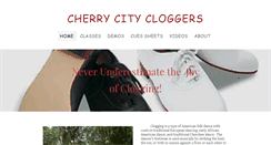 Desktop Screenshot of cherrycitycloggers.com
