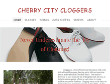 Tablet Screenshot of cherrycitycloggers.com
